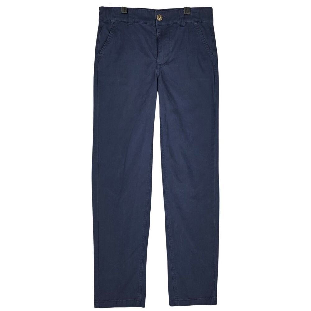 B BY BROOKS BROTHERS CHINO PANTS – BOYS 10Y – NAVY – STRETCH COTTON BLEND